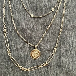 Kendra Scott triple strand necklace